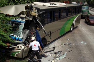 bus accidente