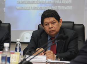 Ministro de Justicia y Seguridad Pública: Benito Lara.