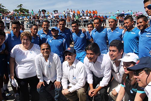 Polanto con la Selecta Playera.