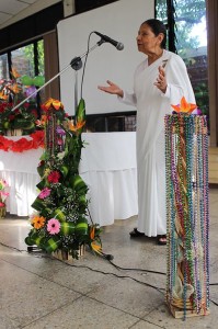 Balby Deleón, Directora de  Brahma Kumaris El Salvador.