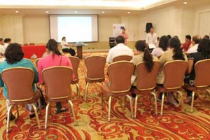 El grupo atendido por Cruz Roja Salvadoreña, gracias al apoyo de la Unión Europea y Cruz Roja Española