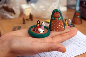 Muestra de las miniaturas que elabora Alejandra.