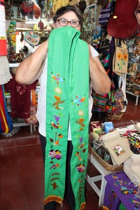 Estolas hechas en La Palma.