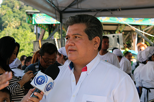 El Alcalde Marvin Rodríguez habla sobre el Festival.
