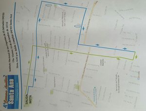 Así será el recorrido.