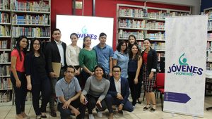 Miembros de Jóvenes Pioneros por el empoderamiento