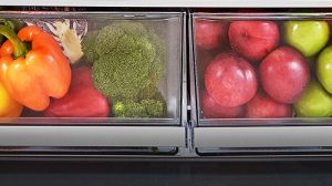 LG permite organizar los alimentos en el refrigerador