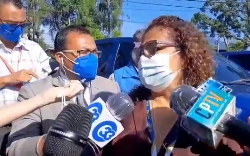 Sylvia Hidalgo de la PDDH, habla de la frustrada diligencia.